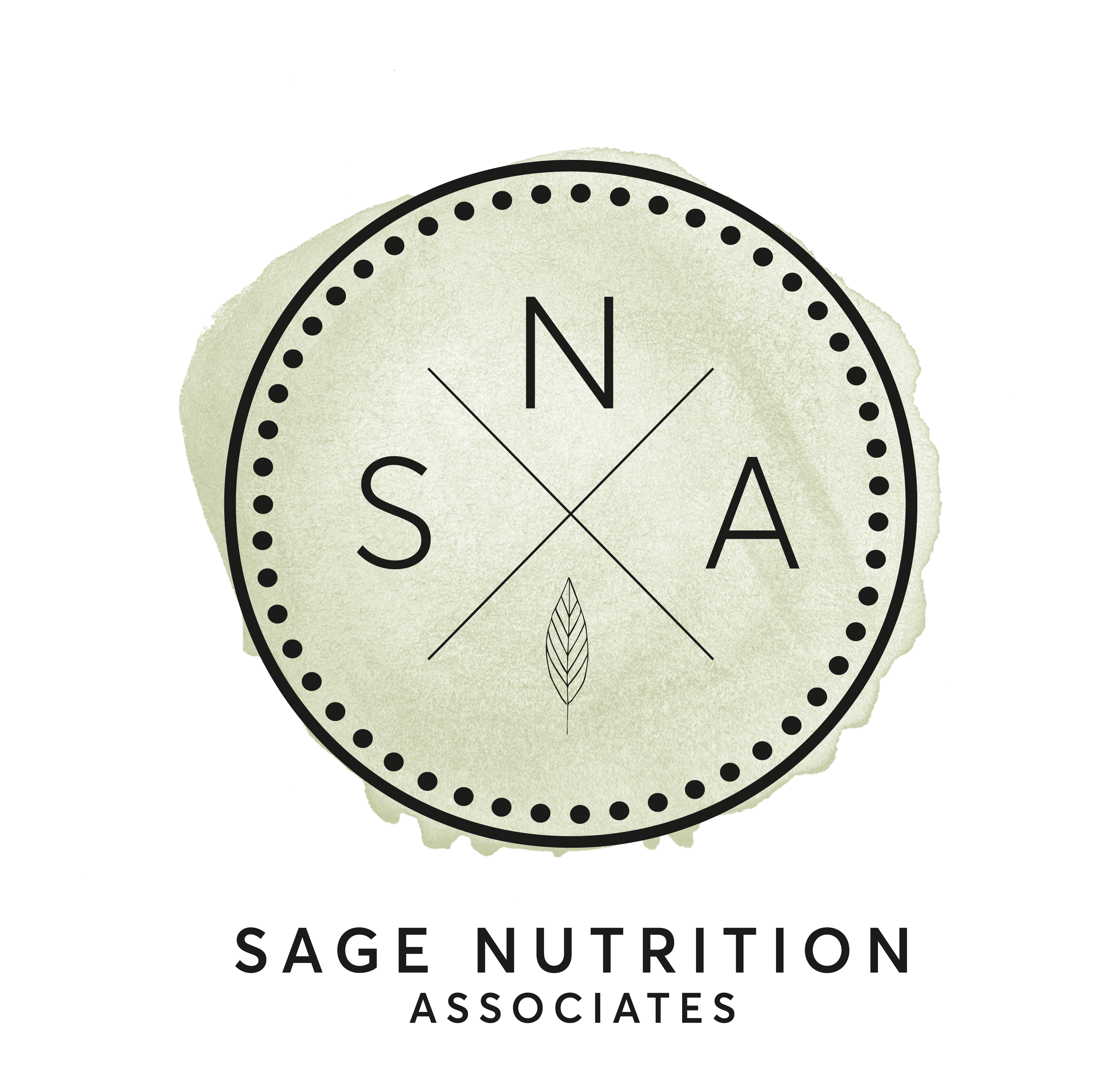 Copy of Sage Nutrition Associates - logo.design. White background